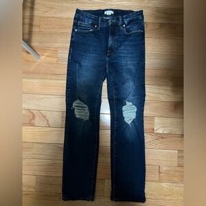 Good American Always Fits Good Legs Straight Jean